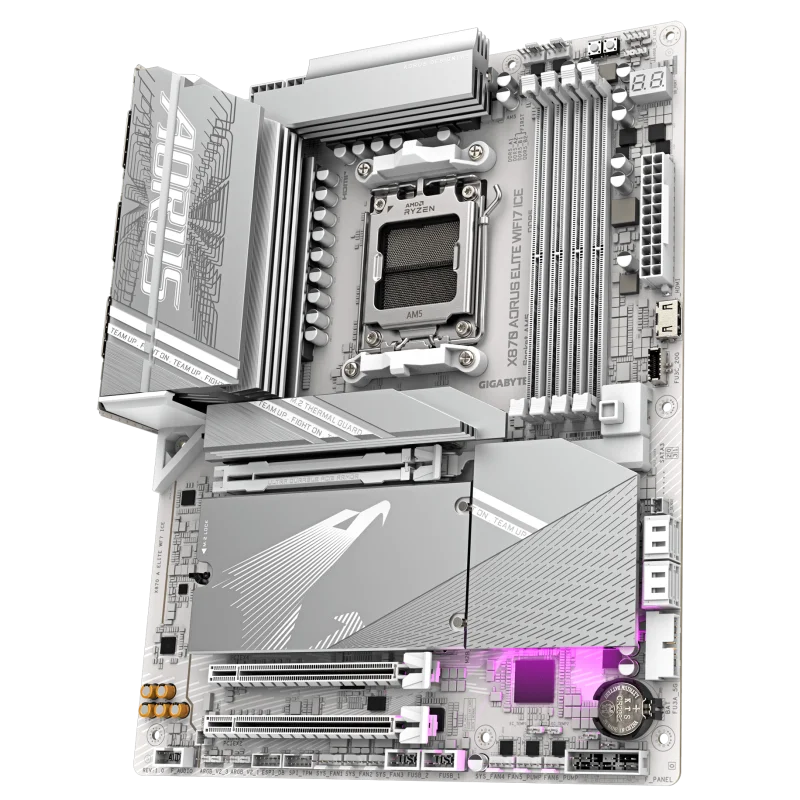 Carte Mère GIGABYTE X870 AORUS ELITE WIFI 7 ICE