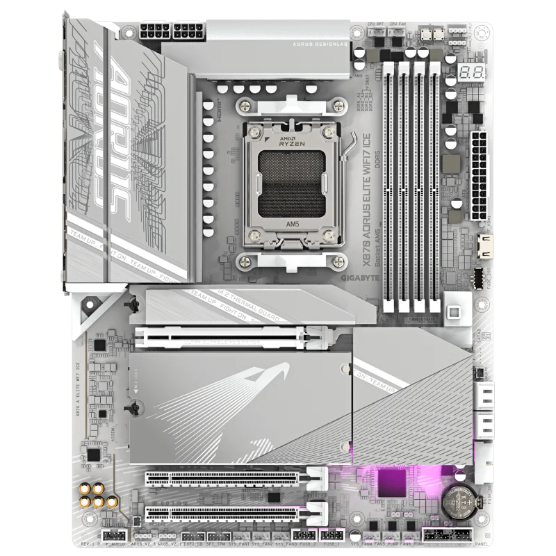 Carte Mère GIGABYTE X870 AORUS ELITE WIFI 7 ICE