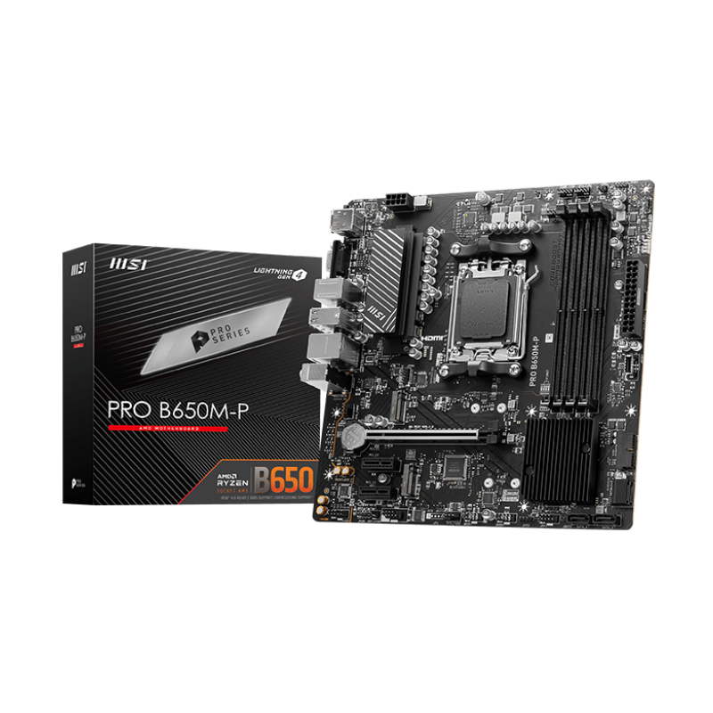 Carte mère MSI PRO B650M-P / mATX / DDR5