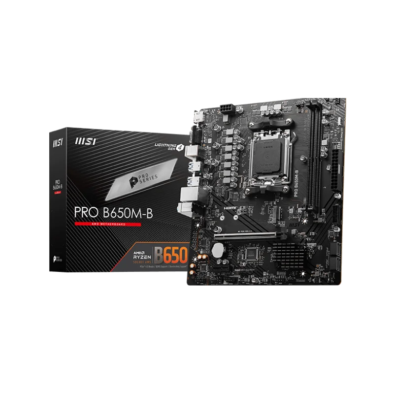 Carte mère MSI PRO B650M-B / mATX / DDR5 - MSI - photo 1