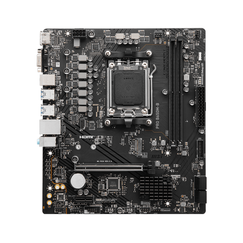 Carte mère MSI PRO B650M-B / mATX / DDR5 - MSI - photo 2
