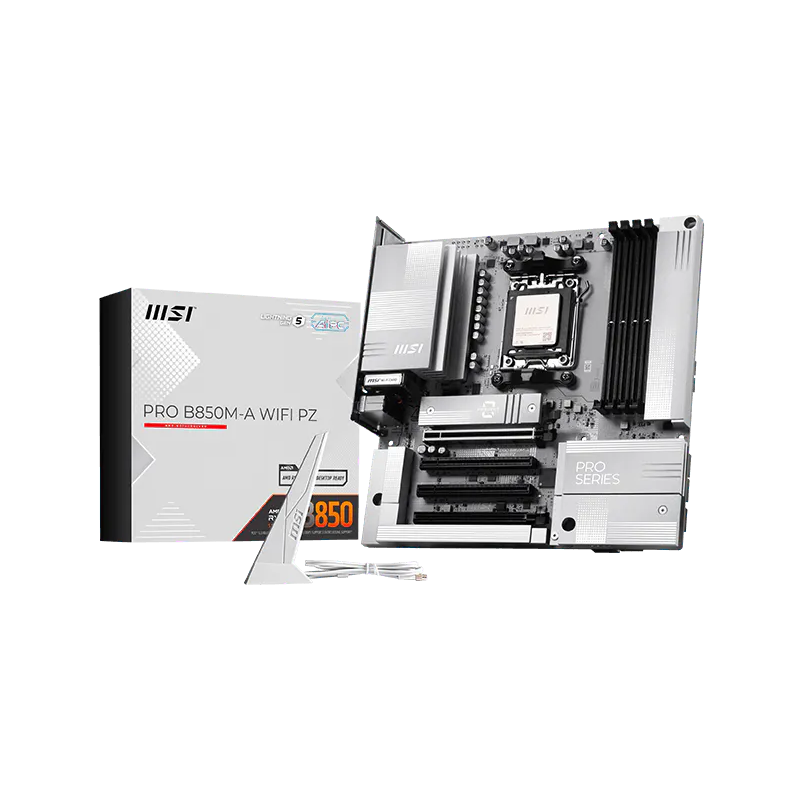 Carte mère MSI PRO B850M-A WIFI PZ / mATX / AM5 / DDR5