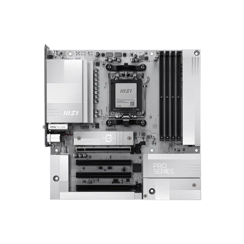 Carte mère MSI PRO B850M-A WIFI PZ / mATX / AM5 / DDR5