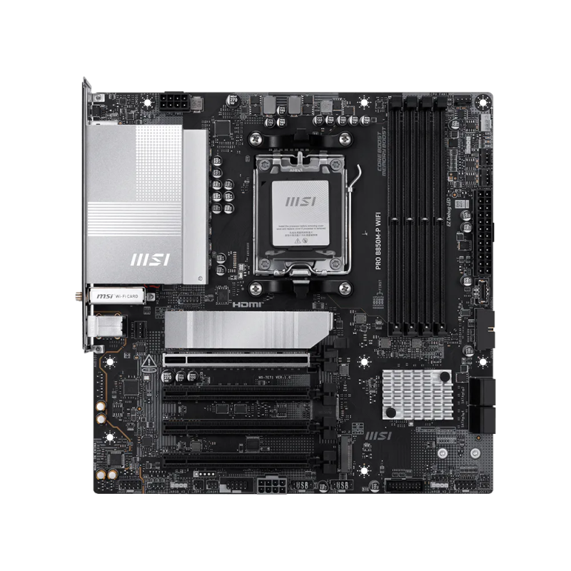 Carte mère MSI PRO B850M-P Wi-Fi / mATX / AM5 / DDR5 - MSI - photo 2