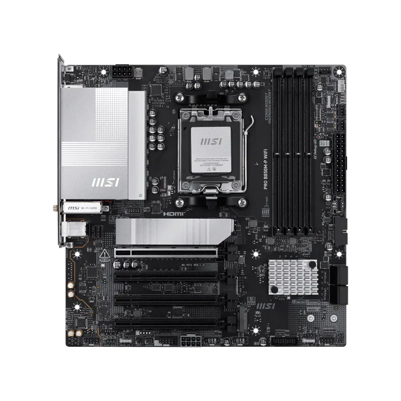 Carte mère MSI PRO B850M-P Wi-Fi / mATX / AM5 / DDR5 - MSI - photo 2