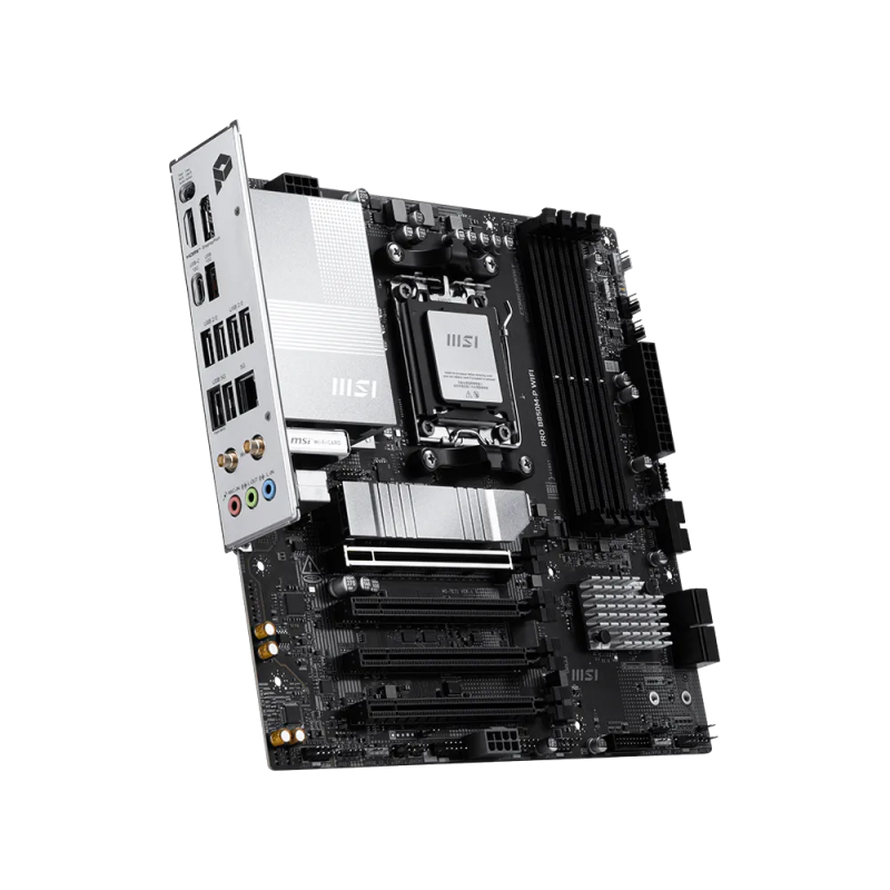Carte mère MSI PRO B850M-P Wi-Fi / mATX / AM5 / DDR5 - MSI - photo 3