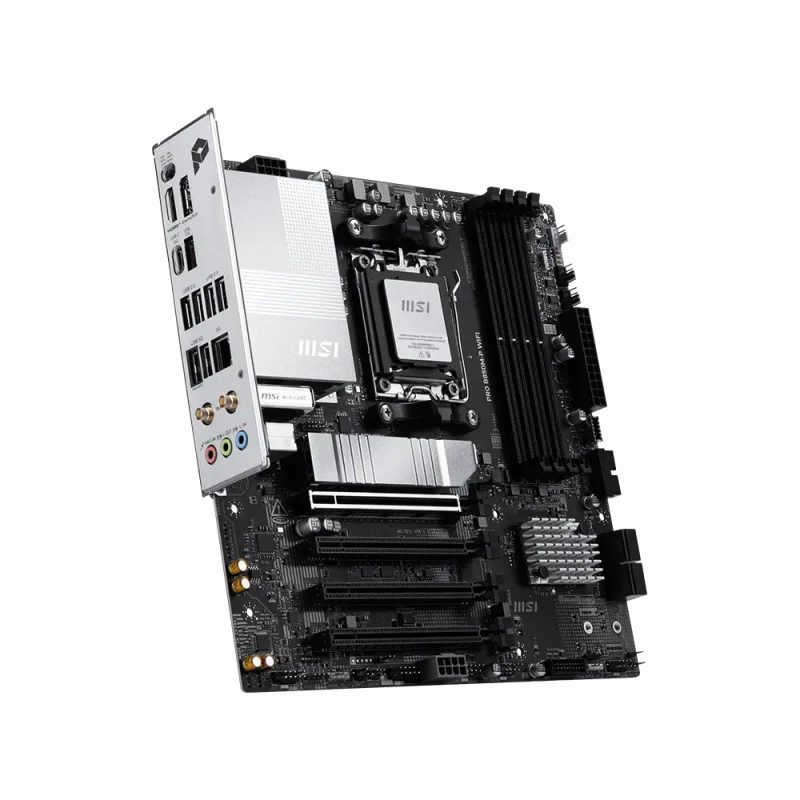 Carte mère MSI PRO B850M-P Wi-Fi / mATX / AM5 / DDR5 - MSI - photo 3
