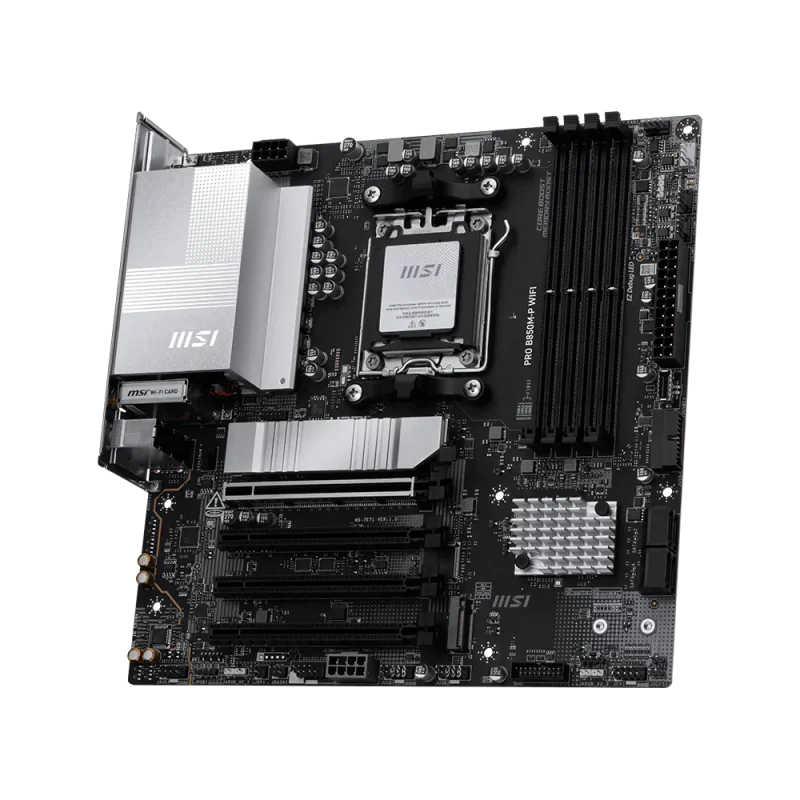 Carte mère MSI PRO B850M-P Wi-Fi / mATX / AM5 / DDR5 - MSI - photo 4
