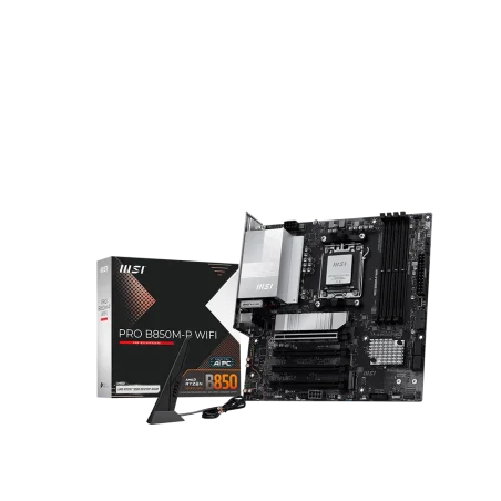 Carte mère MSI PRO B850M-P Wi-Fi / mATX / AM5 / DDR5 - MSI - photo 7