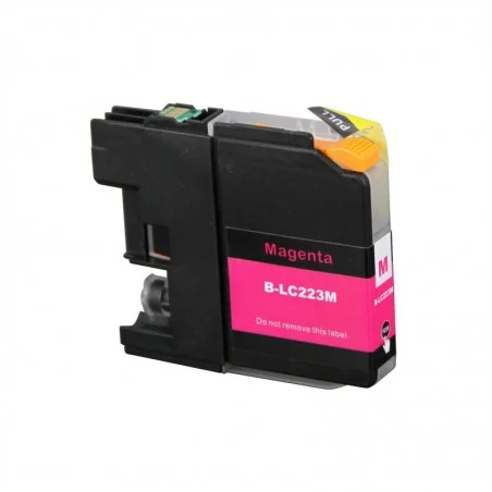 CARTOUCHE ADAPTABLE BROTHER LC223M / MAGENTA - Compatible Brother - photo 3