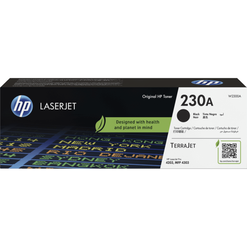 Cartouche de toner noir d'origine HP 230A LaserJet