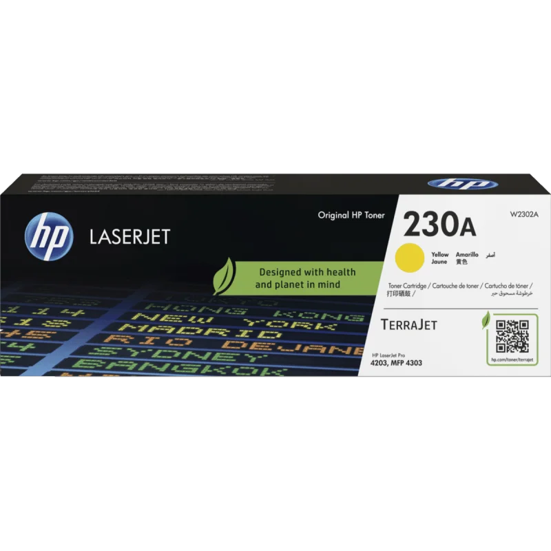 Cartouche de toner jaune d'origine HP 230A LaserJet