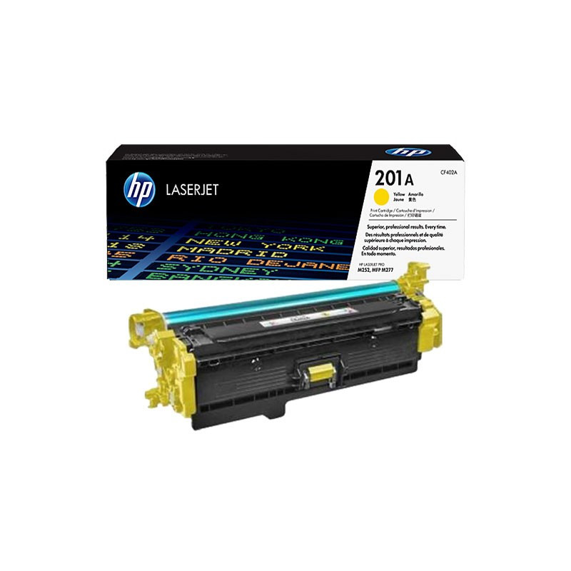 Cartouche de toner HP 201A  LaserJet Jaune originale / 1 330 pages CF402A - HP - photo 2