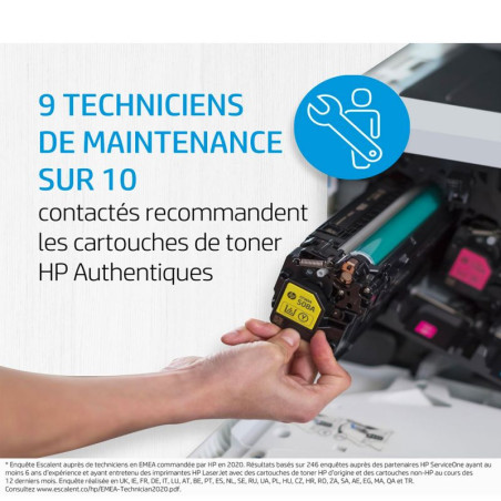 Cartouche de toner HP 207X Cyan LaserJet originale / W2212X - HP - photo 17