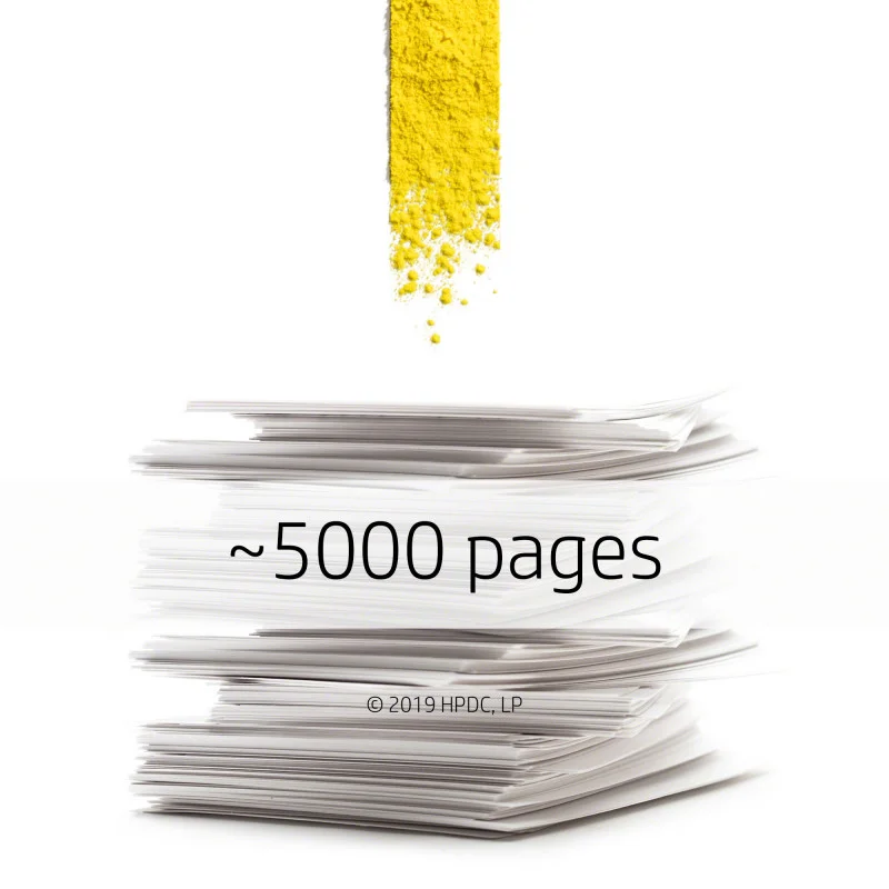 Cartouche de toner HP 508A LaserJet Jaune originale / 5 000 pages CF362A