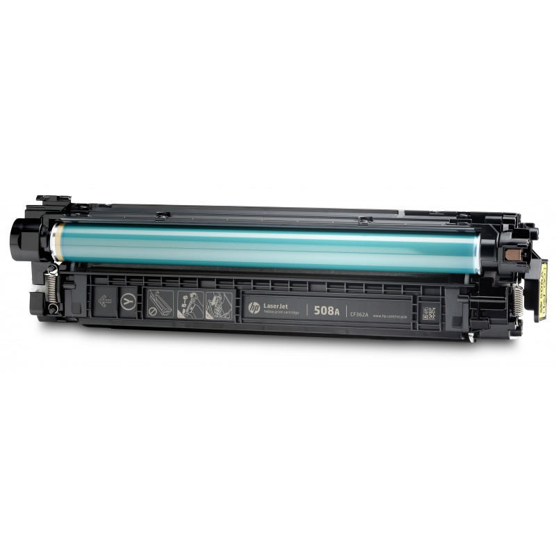 Cartouche de toner HP 508A LaserJet Jaune originale / 5 000 pages CF362A