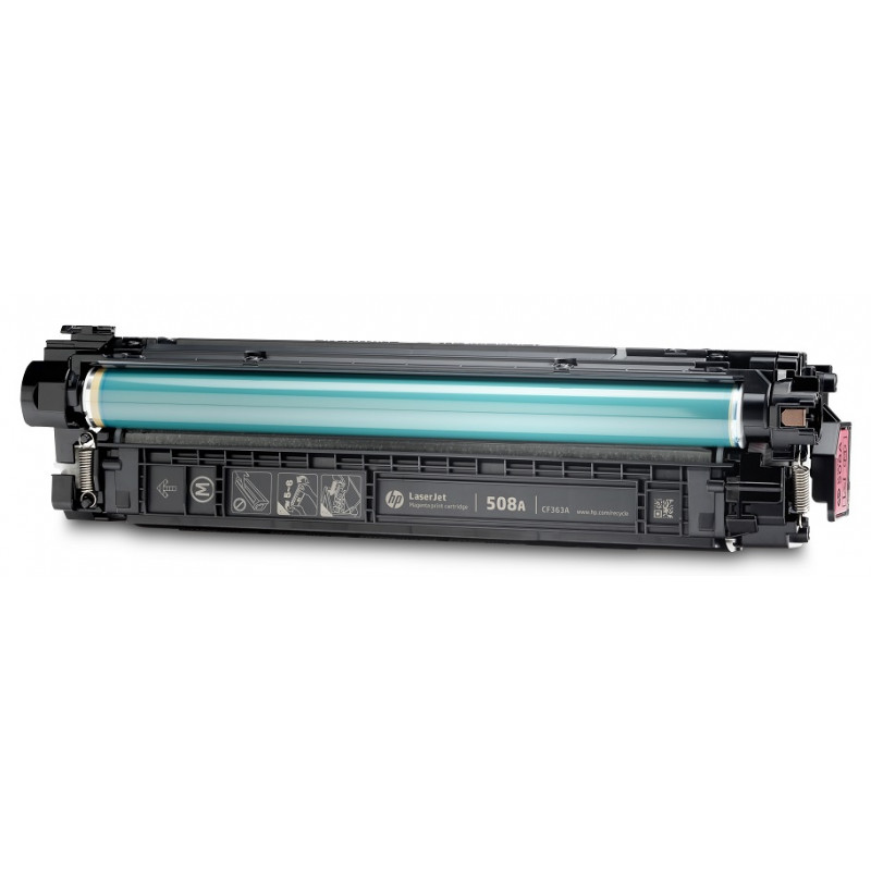 Cartouche de toner HP 508A LaserJet Magenta originale / 5 000 pages CF363A