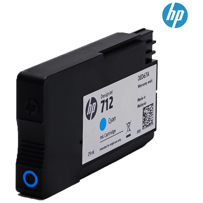 Cartouche d'encre DesignJet HP 712 / Magenta - variant 3ED67A - photo 2