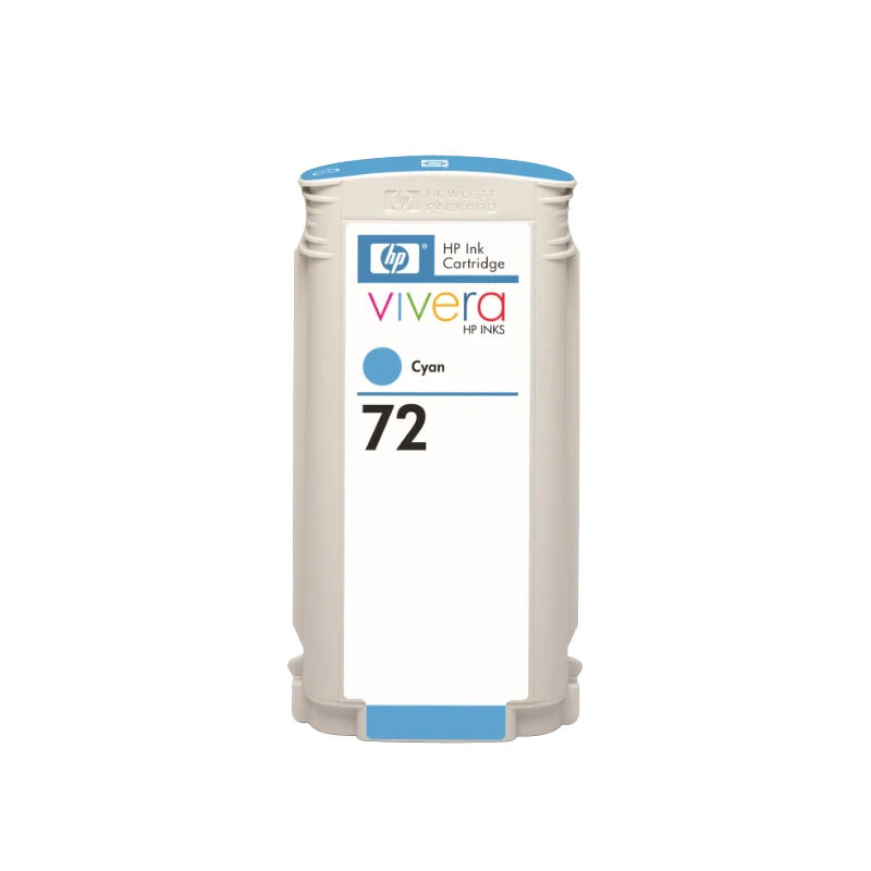Cartouche d'encre HP 72 DesignJet cyan 130 ml