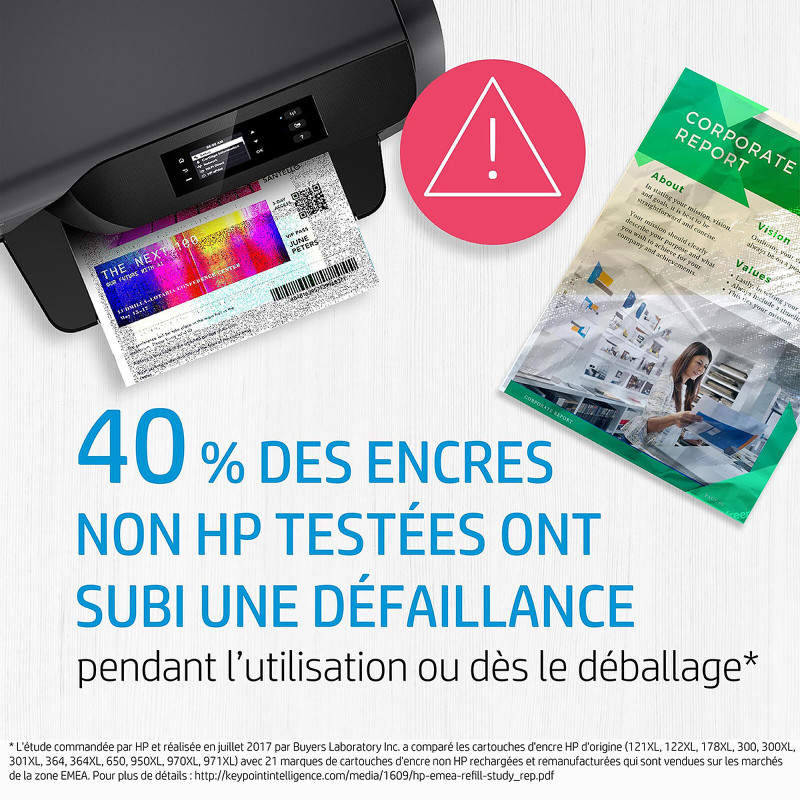 Tête d'impression DesignJet HP 72 Noir mat et Jaune