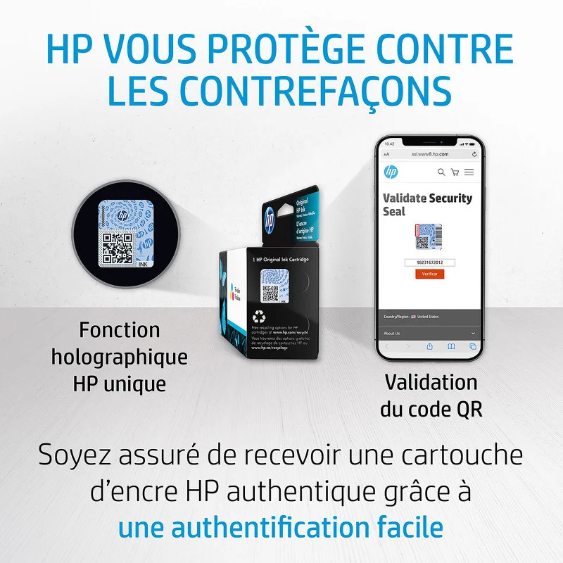 Tête d'impression DesignJet HP 72 Noir mat et Jaune