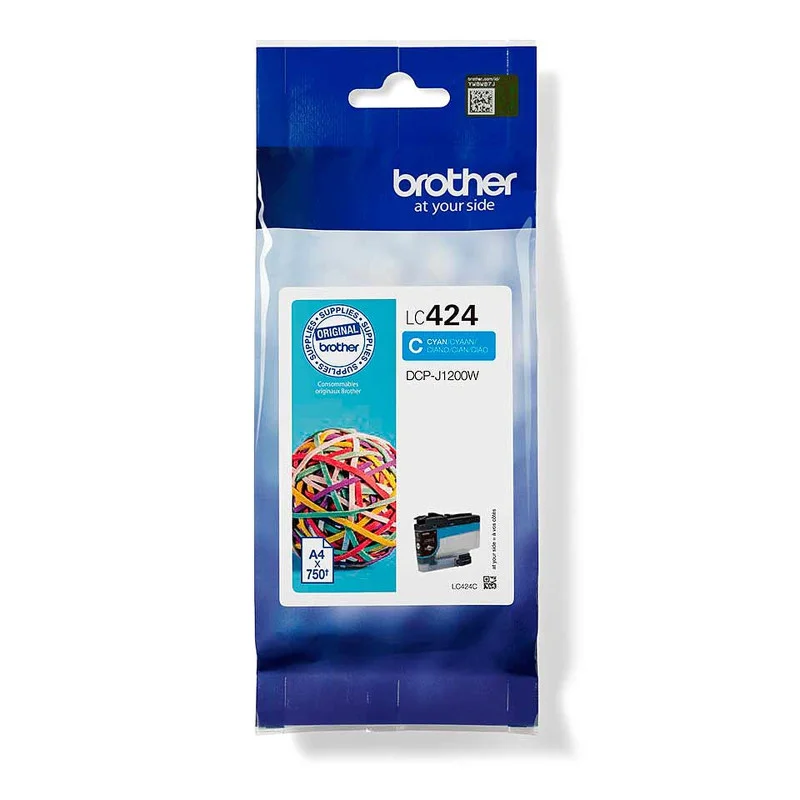Cartouche d'encre Originale Brother LC424Y / Jaune - variant LC424C - photo 1