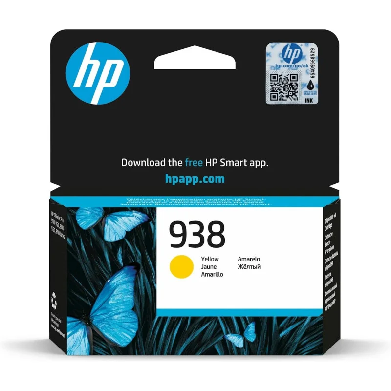 Cartouche Encre Authentique HP 938 / Jaune