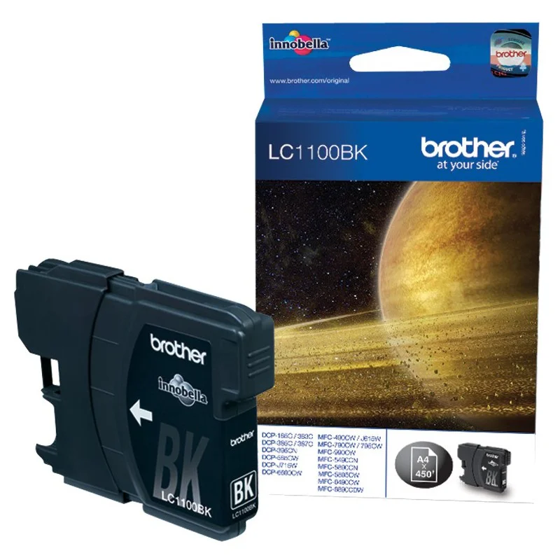 Cartouche Jet d'encre Originale Brother LC1100BK / Noir - Brother - photo 1