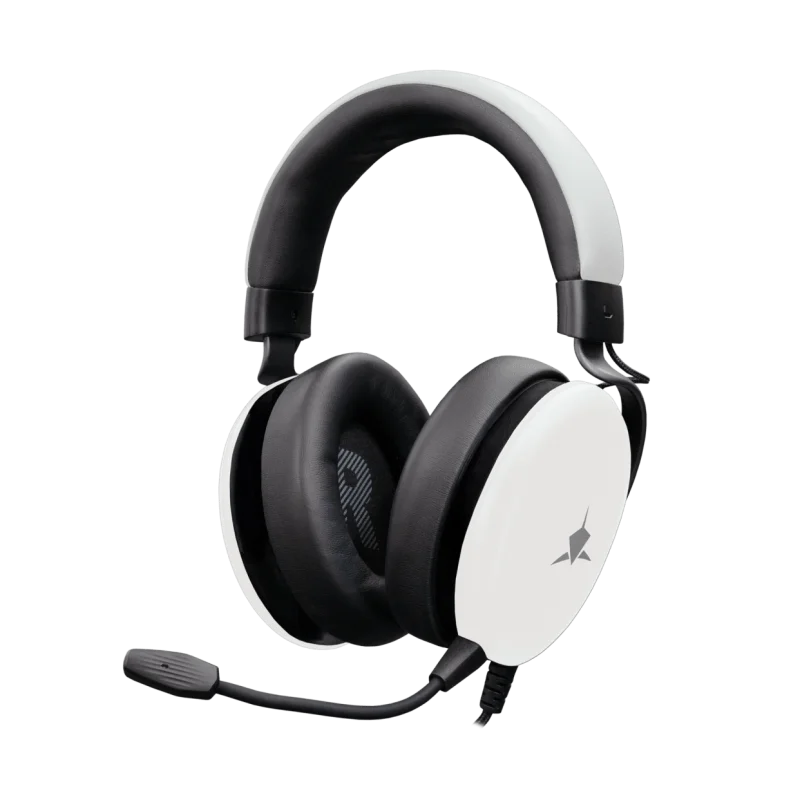 Casque Gaming Filaire White Shark Elephant / Blanc
