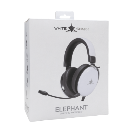 Casque Gaming Filaire White Shark Elephant / Blanc - photo 14