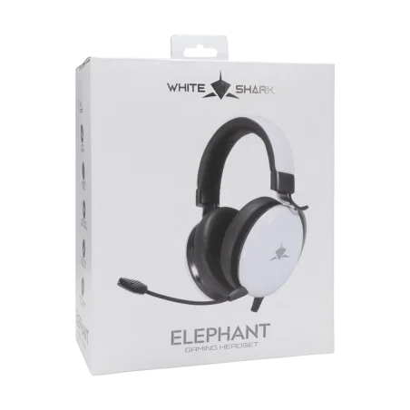Casque Gaming Filaire White Shark Elephant / Blanc - photo 14