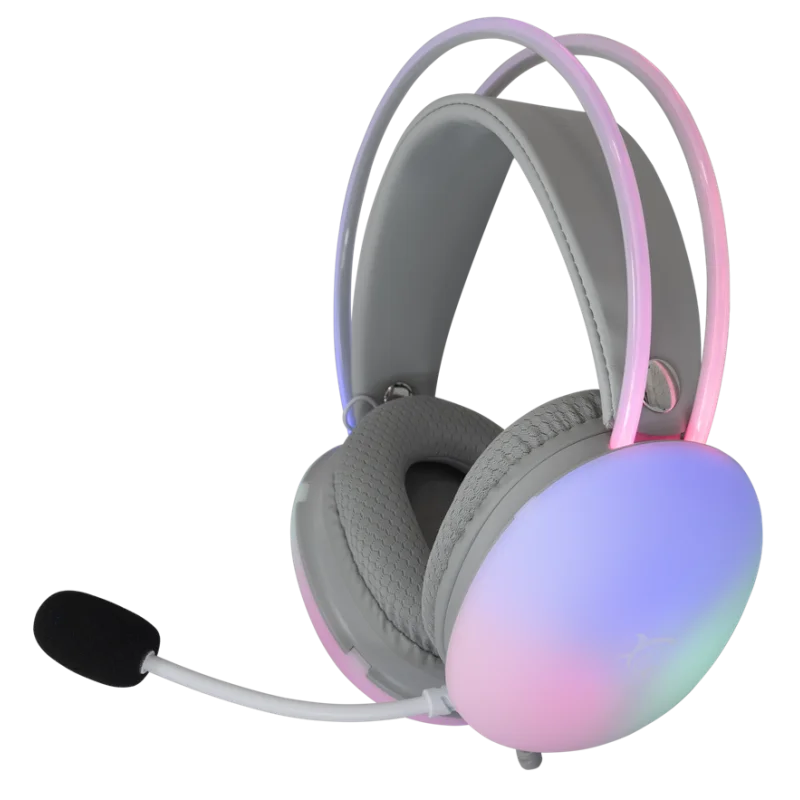 Casque Gaming Stéréo White Shark FIREFLY / White