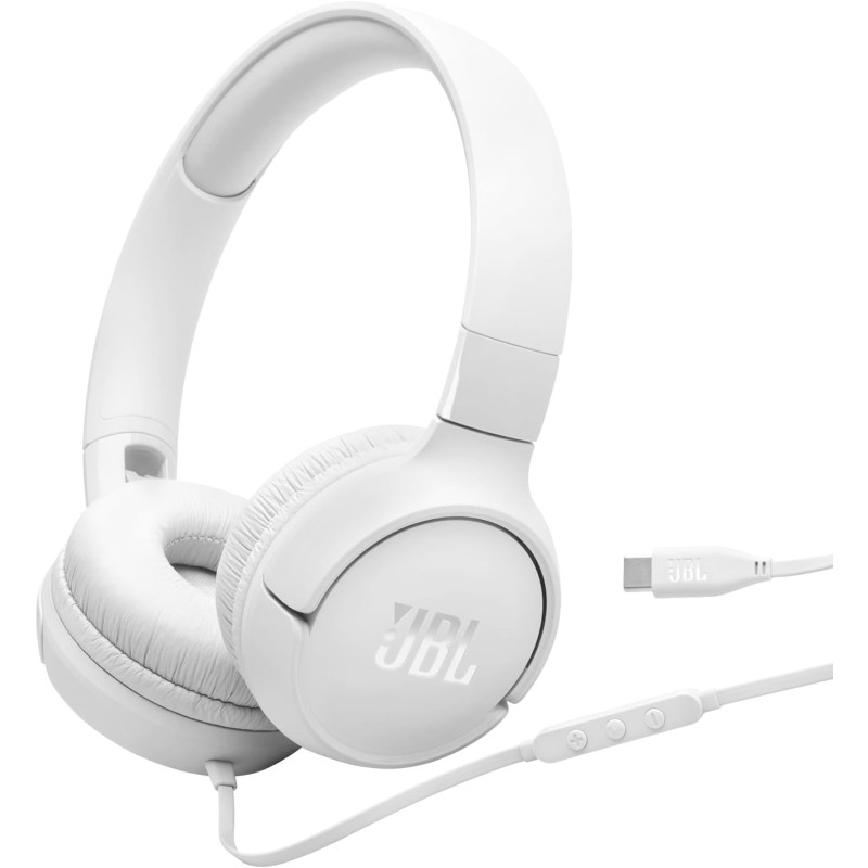 CASQUE JBL TUNE 520C USB-C / Blanc - photo 1