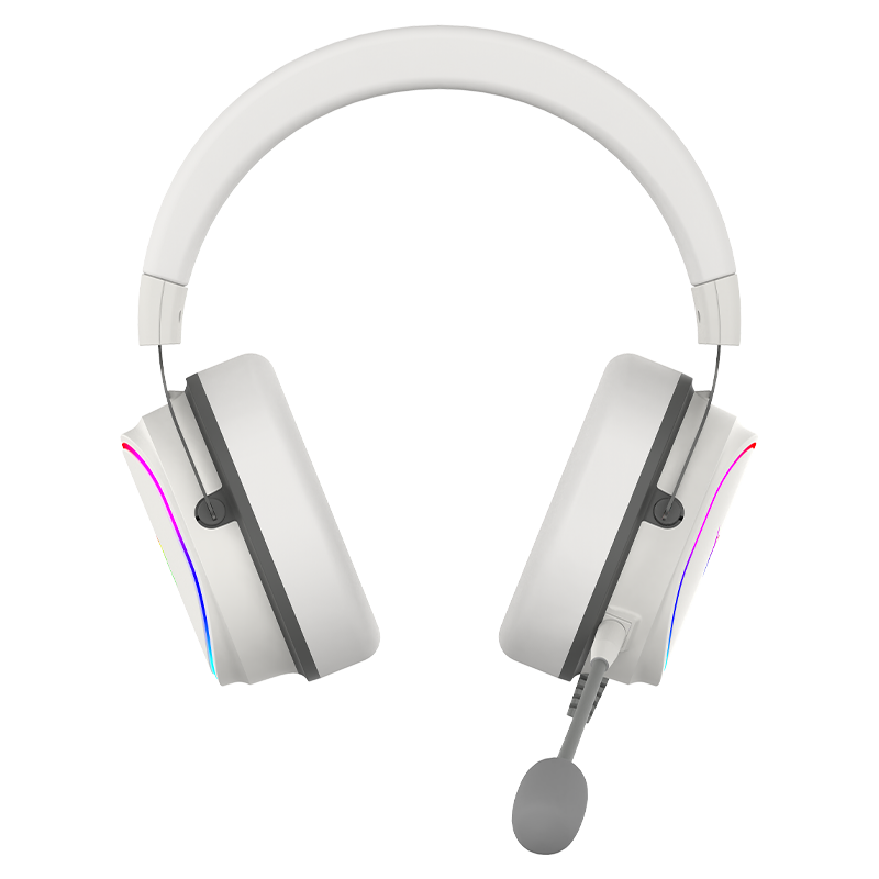 Casque Micro GAMER AQIRYS ALTAIR / Filaire / Blanc