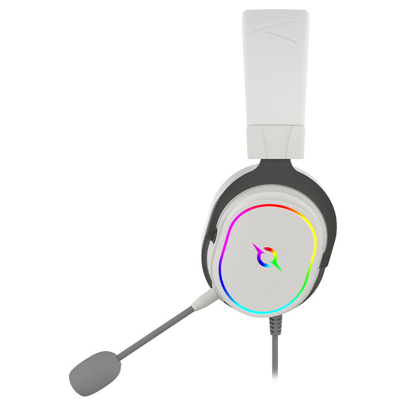 Casque Micro GAMER AQIRYS ALTAIR / Filaire / Blanc