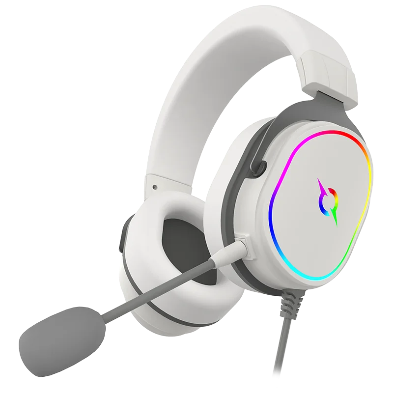 Casque Micro GAMER AQIRYS ALTAIR / Filaire / Blanc