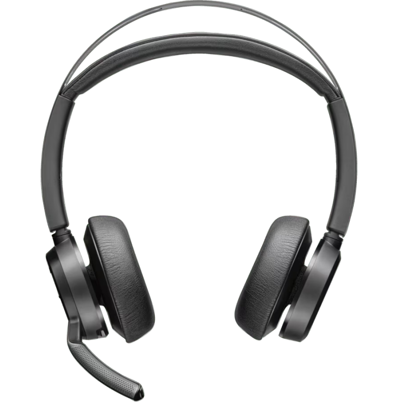 Casque Poly Voyager Focus 2 Microsoft Teams Certifié Sans fil / Noir