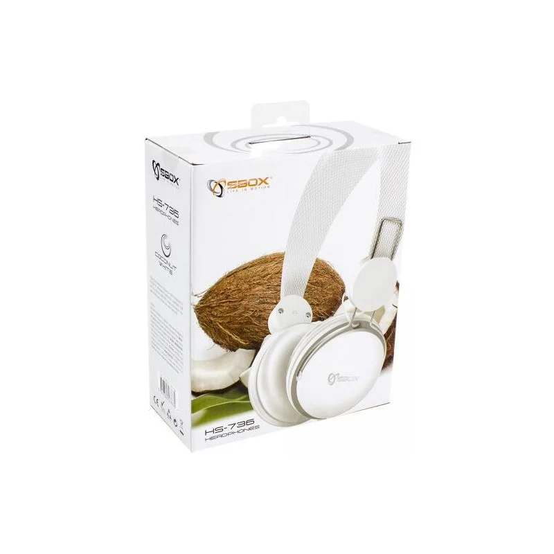 Casque Stéréo Sbox HS-736 / Blanc - photo 3