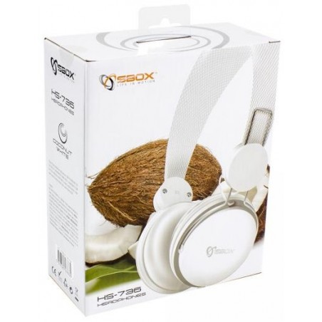 Casque Stéréo Sbox HS-736 / Blanc - photo 8