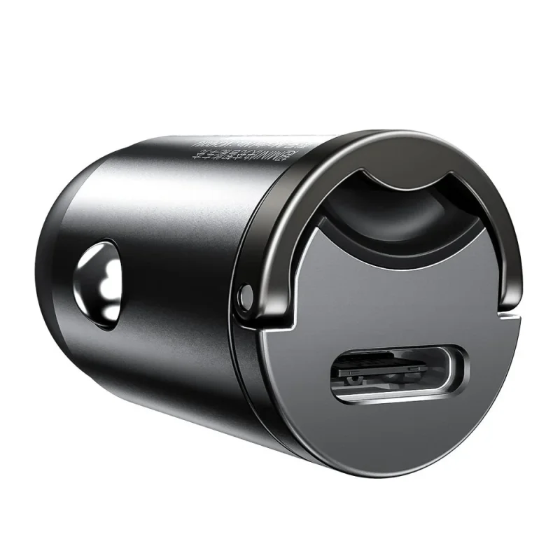 Chargeur de voiture Baseus Mini Tiny Star 2C PD 1x USB-C - Port USB-C 30W noir