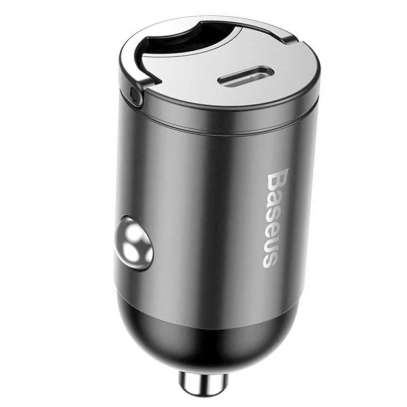 Chargeur de voiture Baseus Mini Tiny Star 2C PD 1x USB-C - Port USB-C 30W noir - photo 4