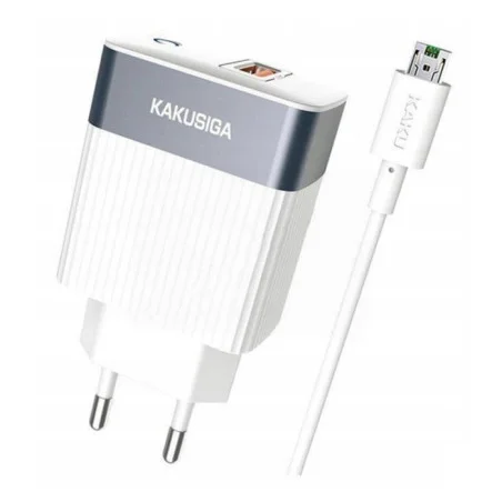 Chargeur KAKU Micro-USB Fully Compatible QC3.0 / 18W / Blanc - photo 3