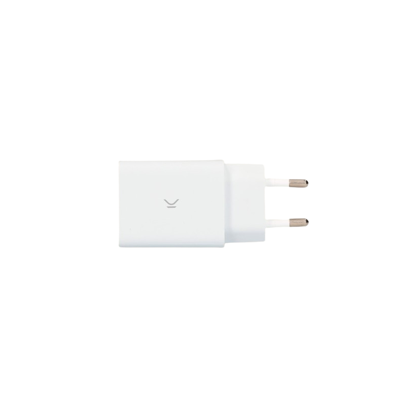 CHARGEUR KSIX Port USB-A pour iPhone avec Câble USB-A 2.4A vers Lightning 1 m/ 12W / BLANC - photo 1