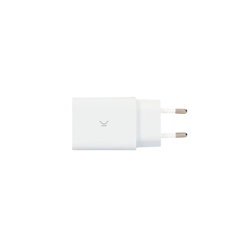 CHARGEUR KSIX Port USB-A pour iPhone avec Câble USB-A 2.4A vers Lightning 1 m/ 12W / BLANC - photo 1