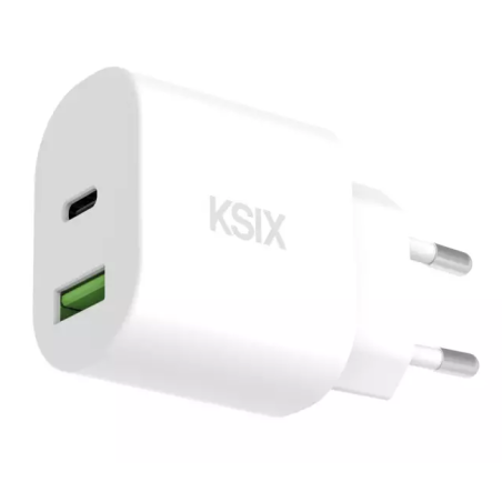 Chargeur mural KSIX 20 W / Power Delivery / Quick Charge / blanc - photo 3