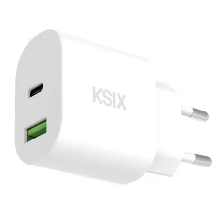 Chargeur mural KSIX 20 W / Power Delivery / Quick Charge / blanc - photo 3