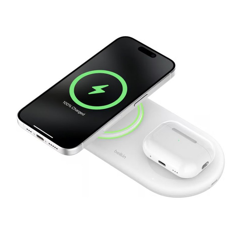 Chargeur Sans Fil  BELKIN BOOST CHARGE PRO 2EN 1  / 15W - photo 3