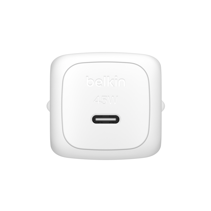 Chargeur secteur BELKIN BoostCharge USB-C compact 45 W BLANC