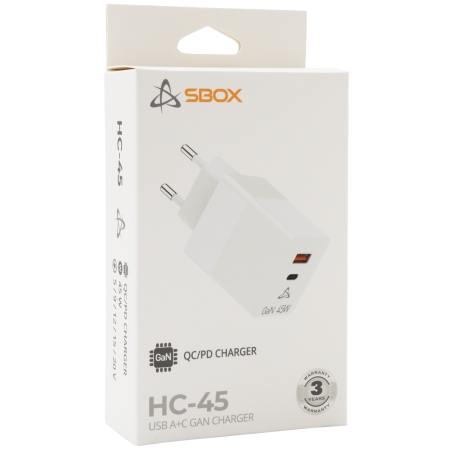CHARGEUR USB SBOX HC-45/2 PORTS 45W - photo 11