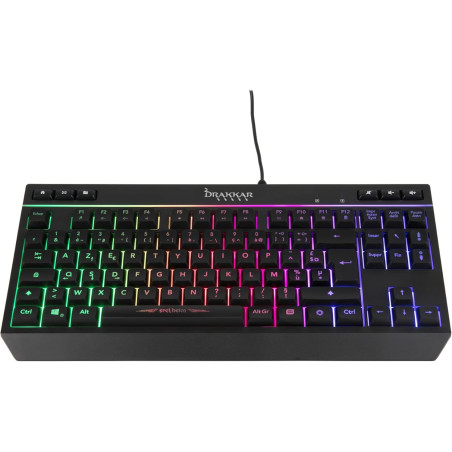 Clavier filaire gaming Konix Membrane Spelheim -Drakkar - variant 3328170290586 - photo 8